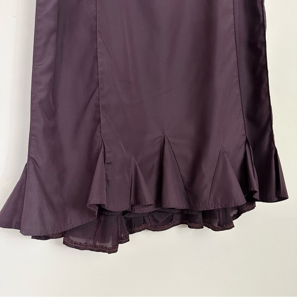 Jil Sander Purple Silk Blend Sleeveless Dress - Picture 6 of 11